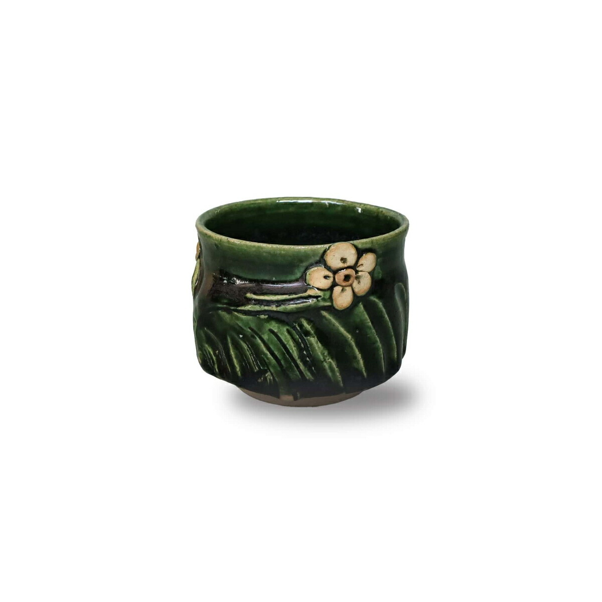 美濃焼 食器 ギフト BOX入 腹八分杯 選べる2色 ホワイト グリーン 6.5