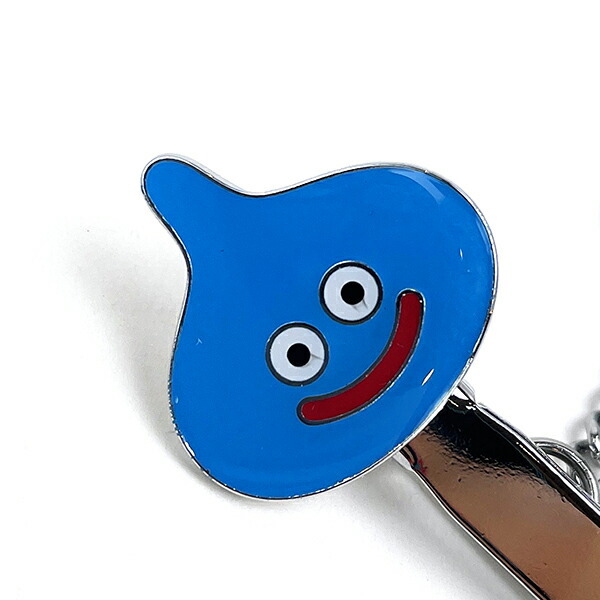 ドラゴンクエスト スマイルスライムクリップ付きキーホルダー