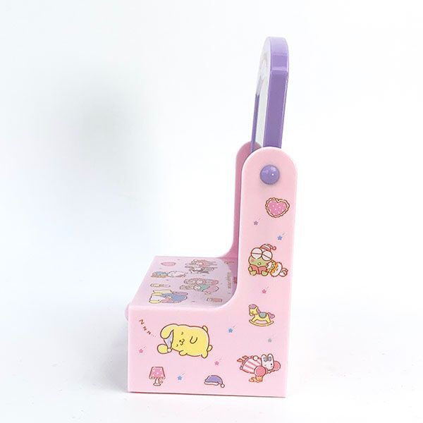 サンリオ サンリオキャラクターズ ミニドレッサー 鏡 ミラー 収納 小物