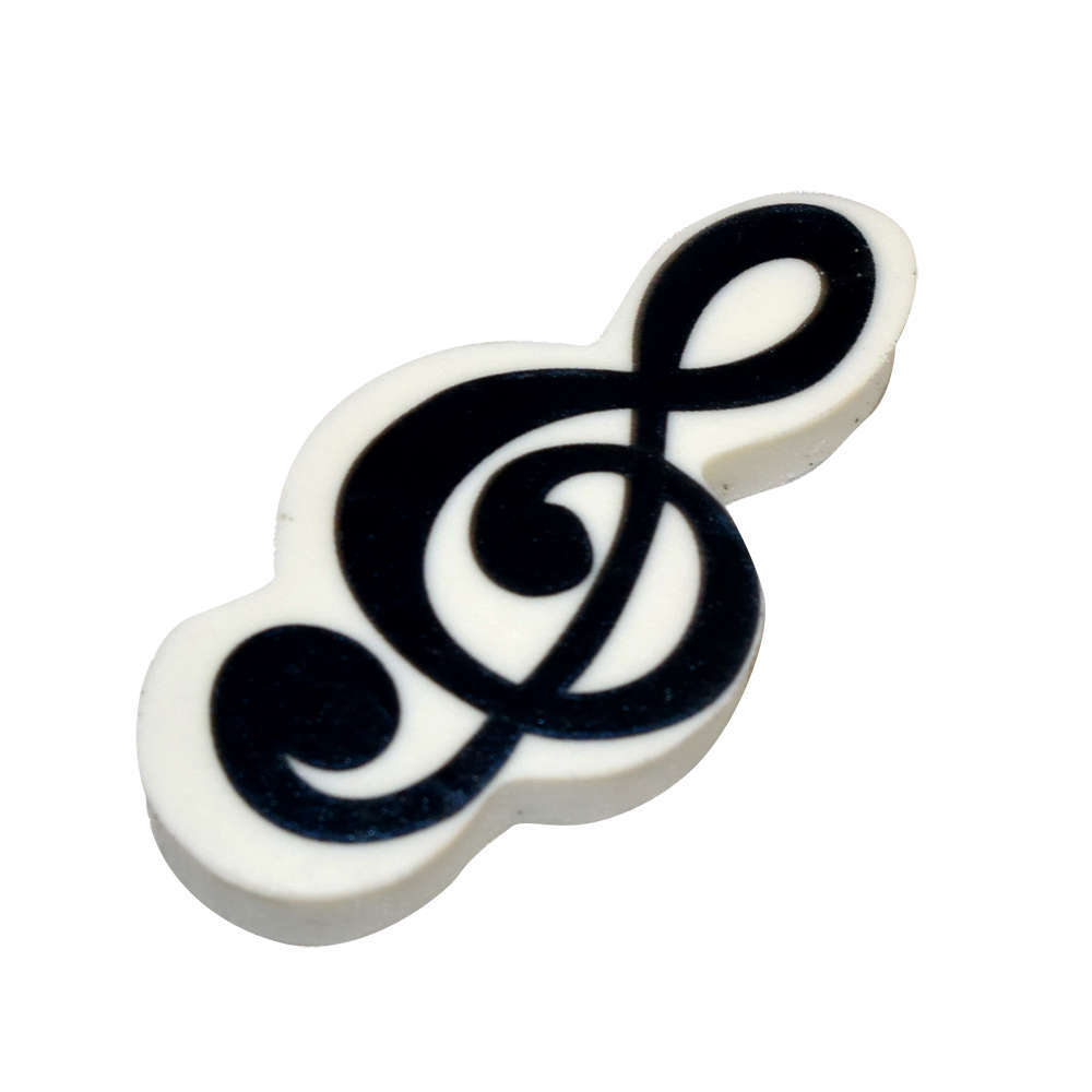 ト音記号や鍵盤モチーフの文具3種類6点セット、プチギフトに最適 音楽