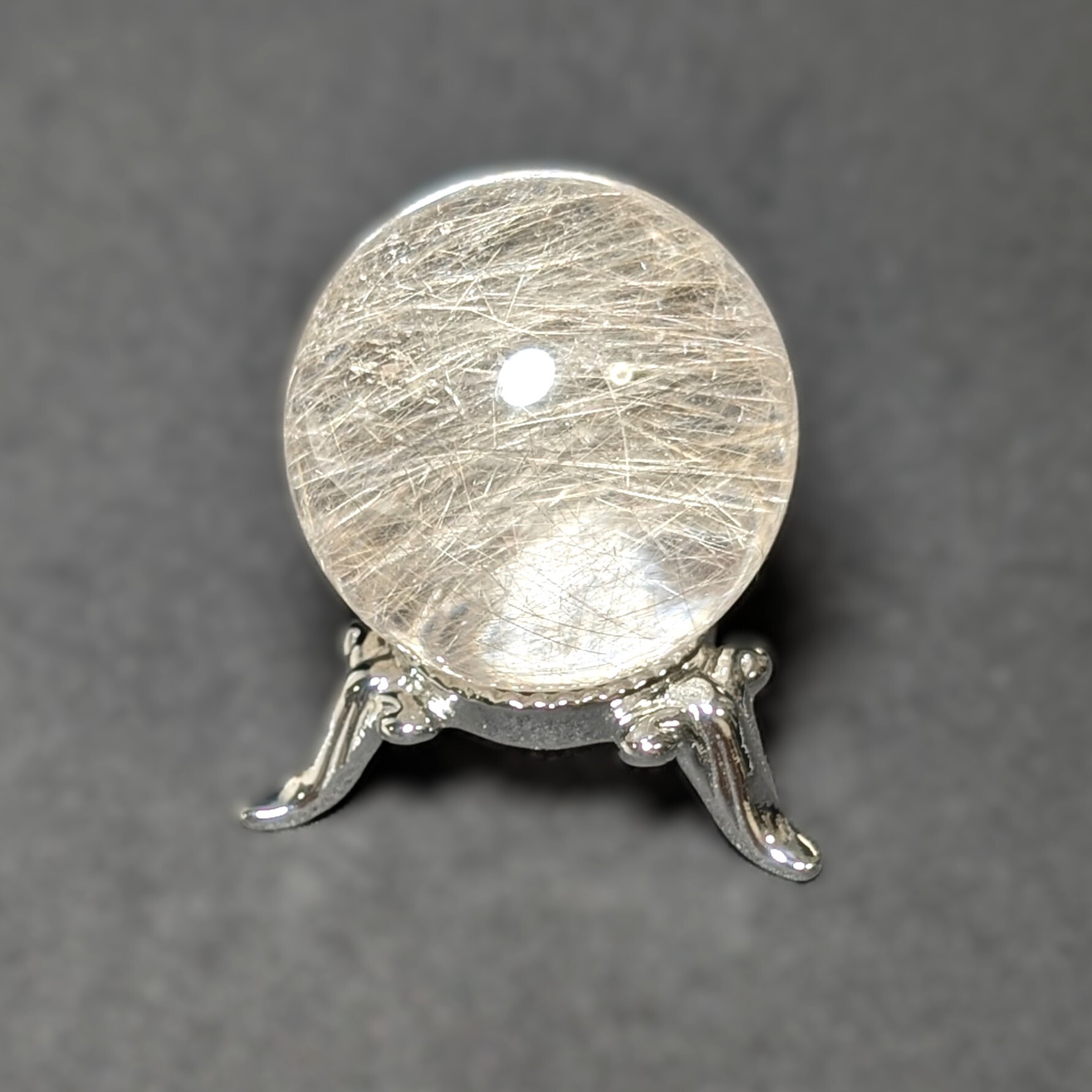 ルチルクォーツ スフィア 33ミリ 最強針水晶 エナジー 天然石 ストーン