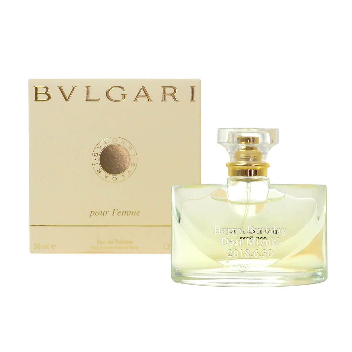 名入れ】ブルガリ プールファム 女性用香水 - 【スマートギフト