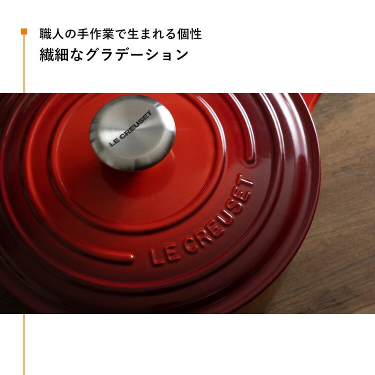 Le Creuset(ル・クルーゼ) IH対応両手鍋 20cm 並行輸入品 無水調理