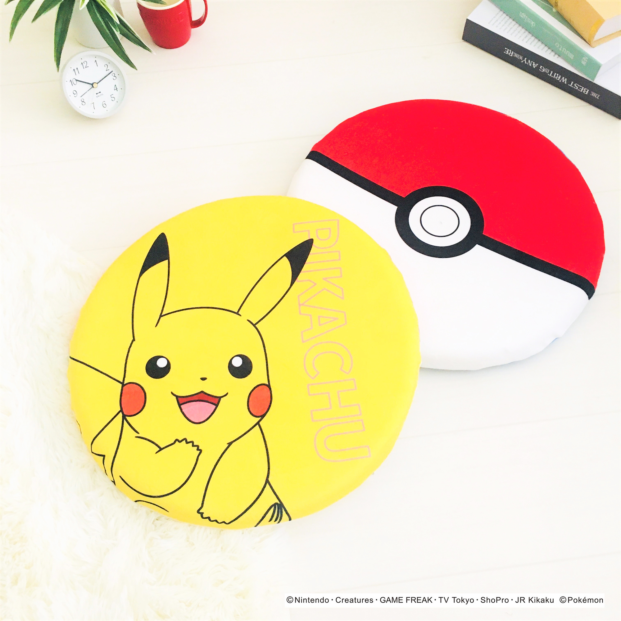 低反発もちもちシートクッション 低反発 ポケモン ポケットモンスター