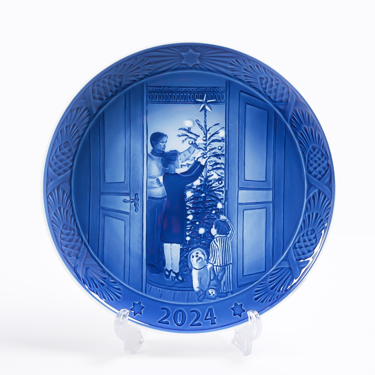 名入れ無料】 ロイヤルコペンハーゲン イヤープレート 2024年 令和6年