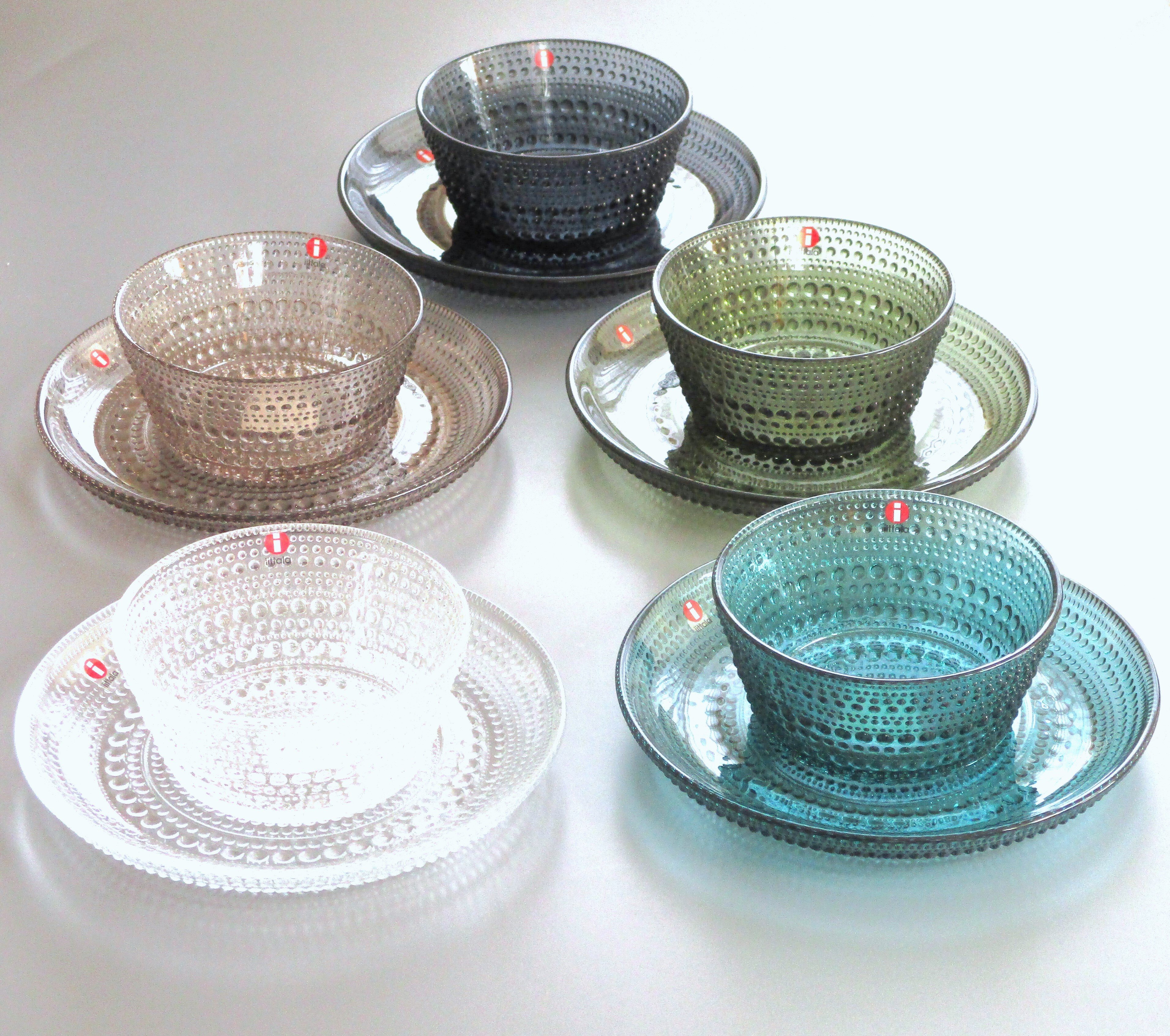 イッタラiittala カステヘルミKASTEHELMI ボウル・プレート5色セット
