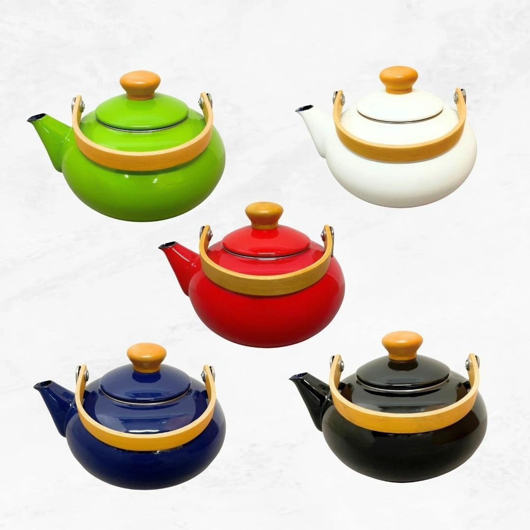 ホーローケトル 2L】【IH対応 直火対応 ガスコンロ対応】【日本製