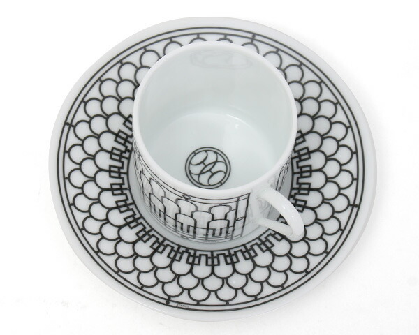 エルメス(HERMES) H Deco アッシュデコ コーヒーカップ＆ソーサー ペア