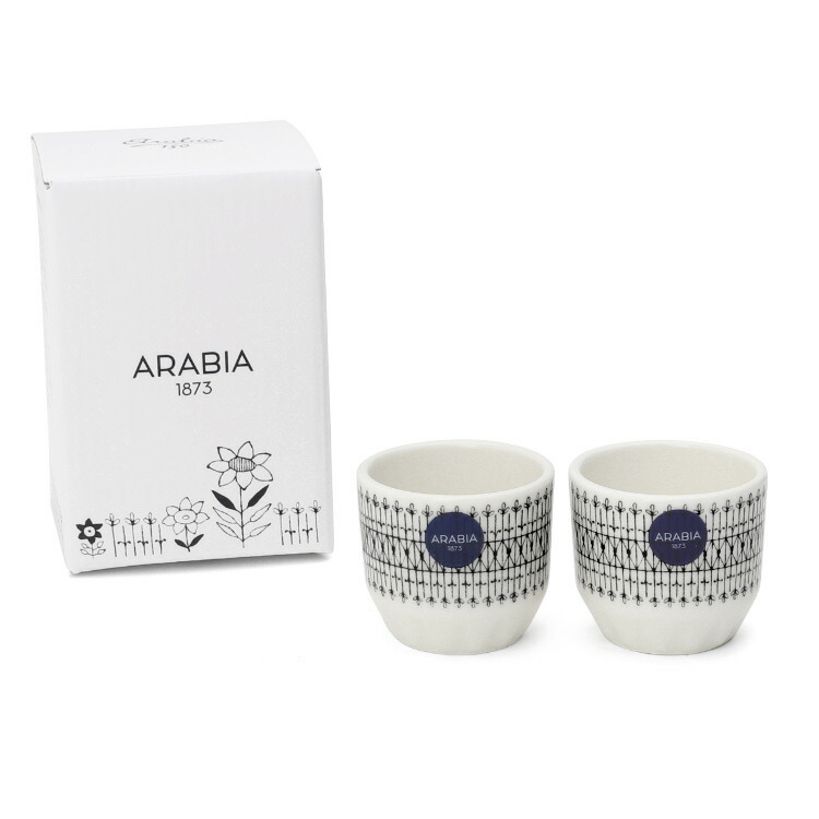 アラビア エミリア ミニカップ 2個セット ARABIA Emilia エッグカップ