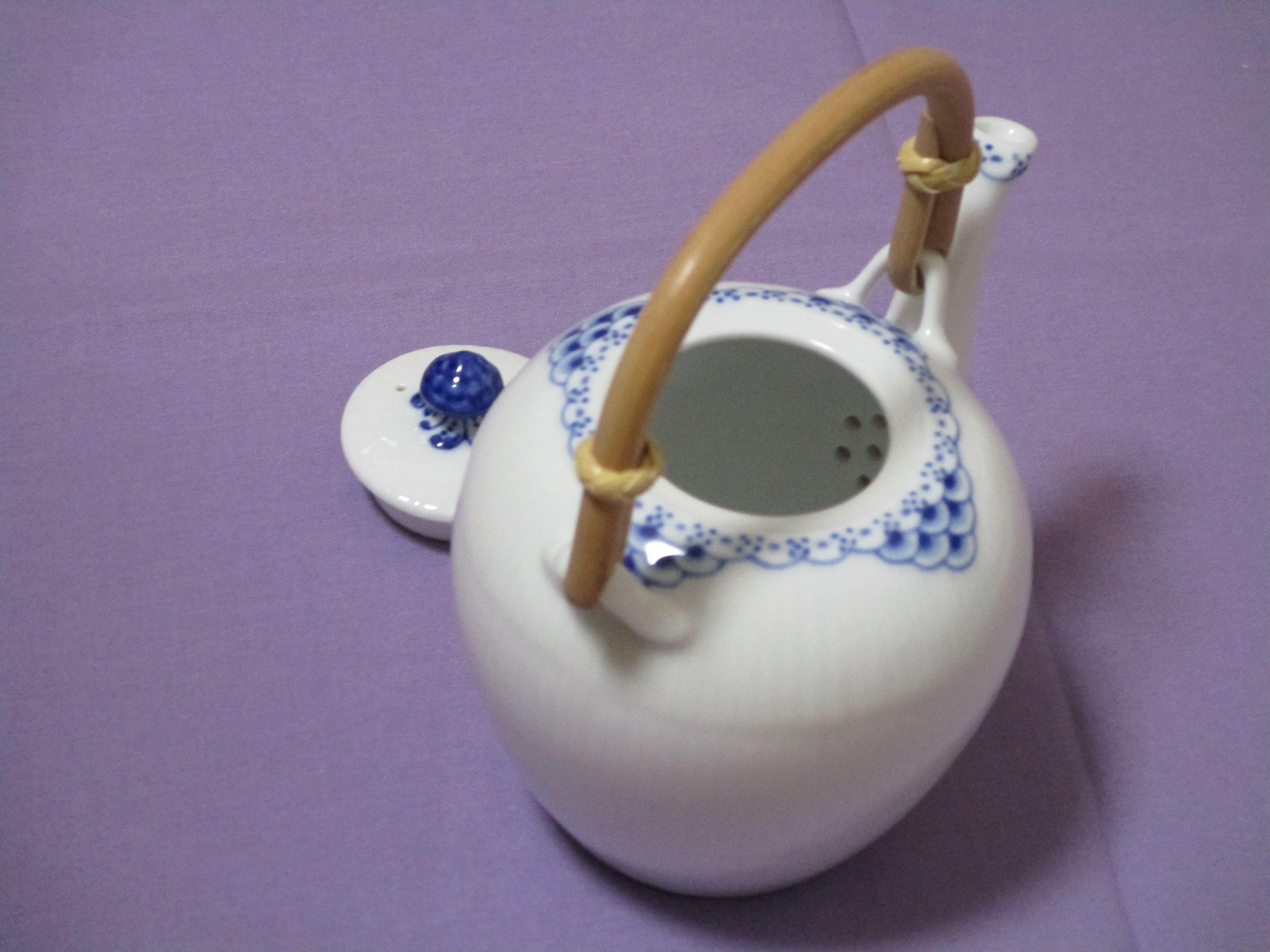 ロイヤルコペンハーゲンROYAL COPENHAGEN プリンセスブルー急須 350ml