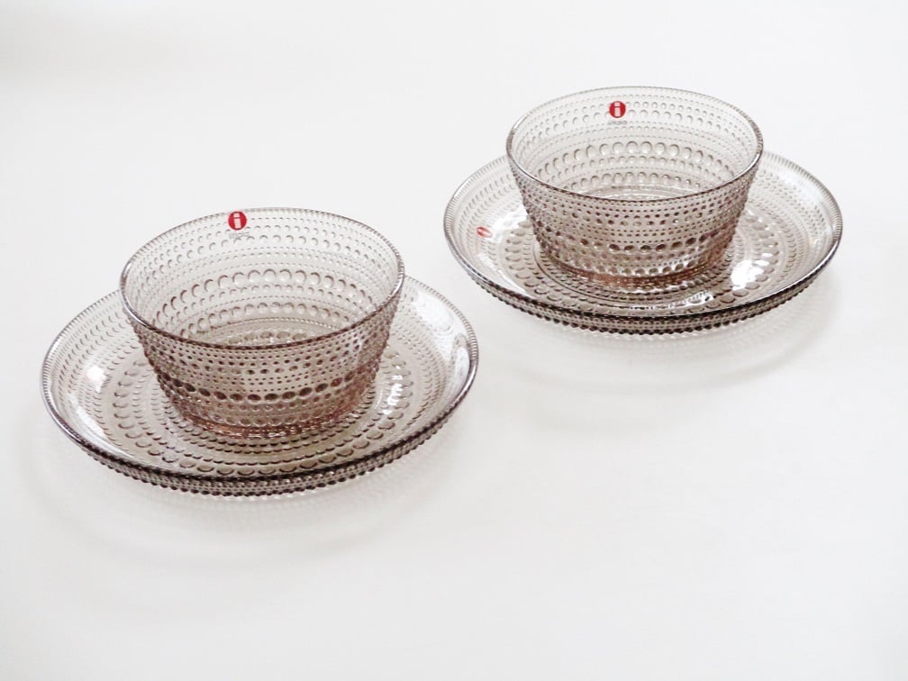 イッタラiittala カステヘルミ ボウル・プレート ペア（リネン）【御