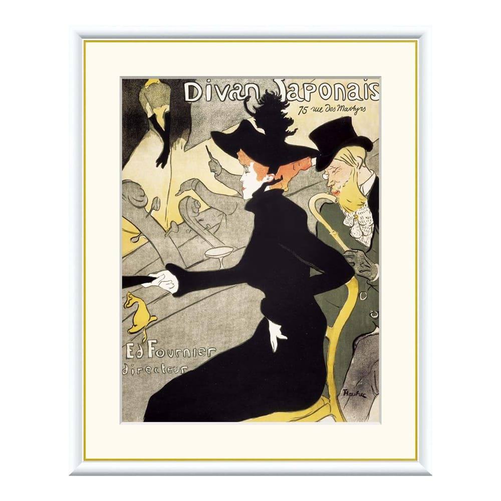 Henri Lautrec（アンリ ロートレック） ディヴァン・ジャポネ アート
