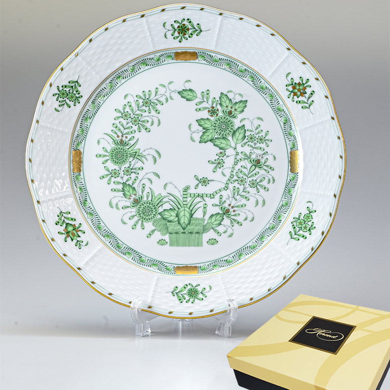 ヘレンド HEREND プレート インドの華 プレート 食器 25cm 皿 524000
