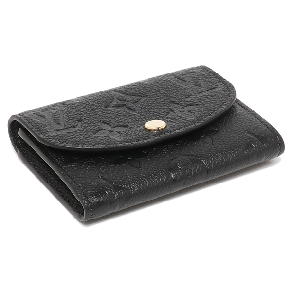 ルイヴィトン コインケース ポルトモネロザリ ミニ財布 ブラック