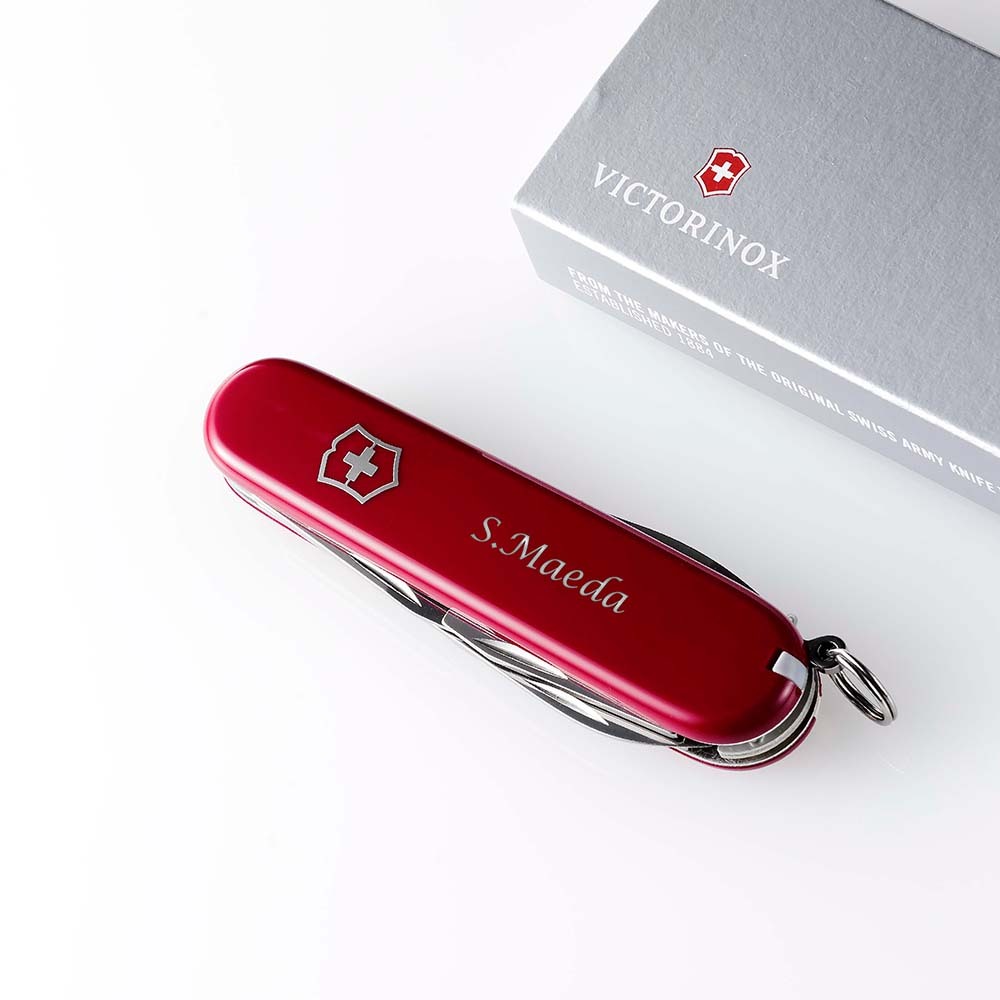 VICTORINOX ビクトリノックス スパルタン レッド 名入れ彫刻代込み
