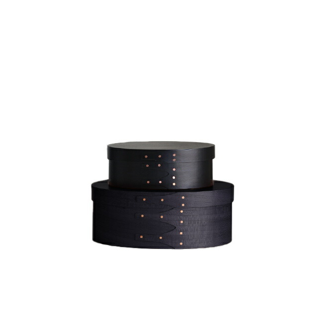 シェーカーオーバルボックス ブラック SS・Sセット[axcis アクシス