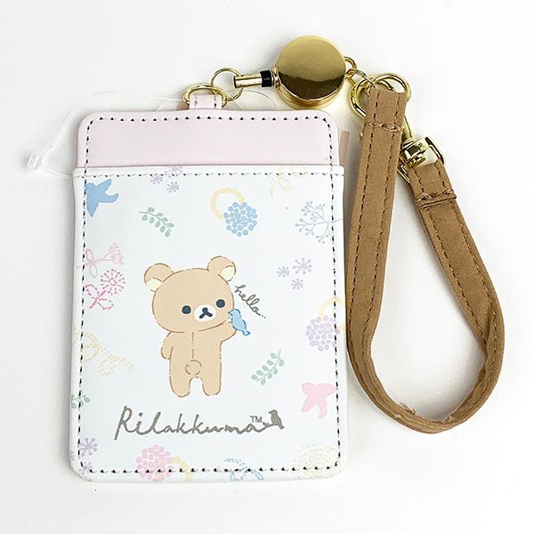 SAN-X リラックマ シングルパスケース Happy Blue Bird リラックマ