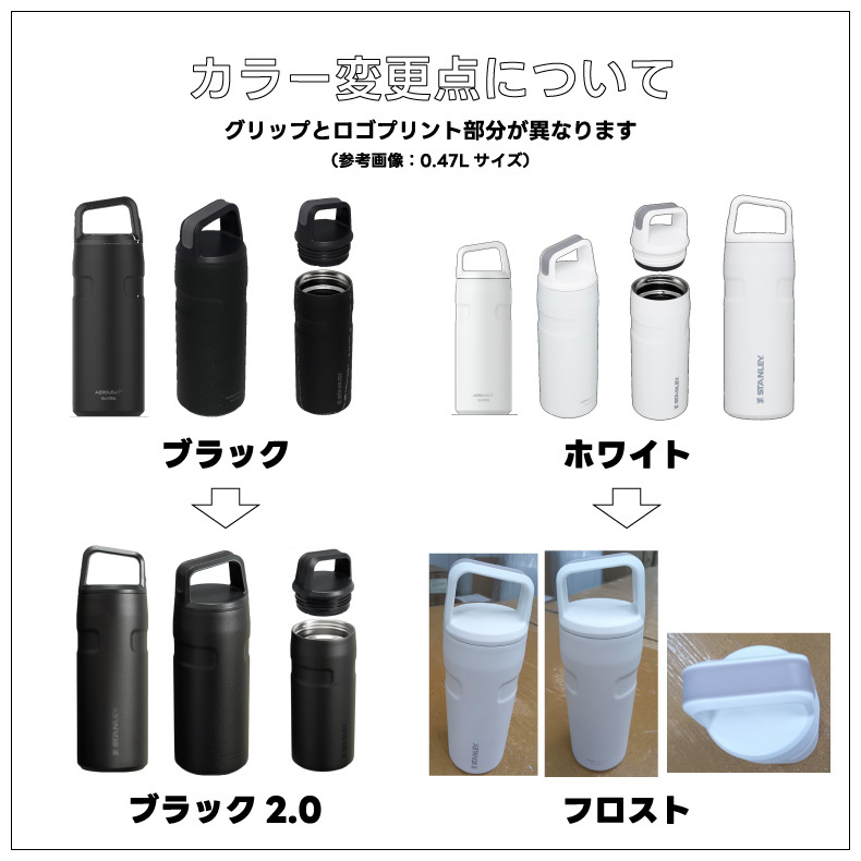 スタンレー エアロライト 真空ボトル 0.47L 【選べる特典付】 STANLEY