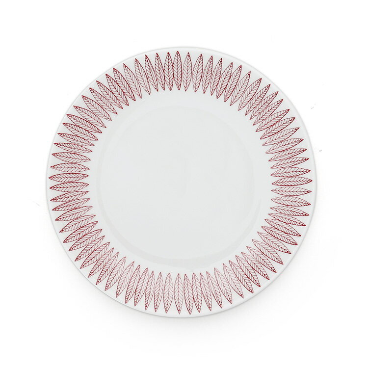 復刻版】 グスタフスベリ サリックス レッド 4992 プレート 22cm