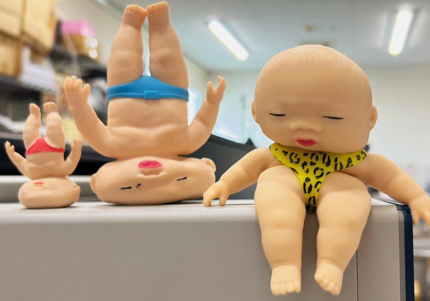 メール便配送】フィジットあかちゃん アグリーベイビーズ スクイーズ