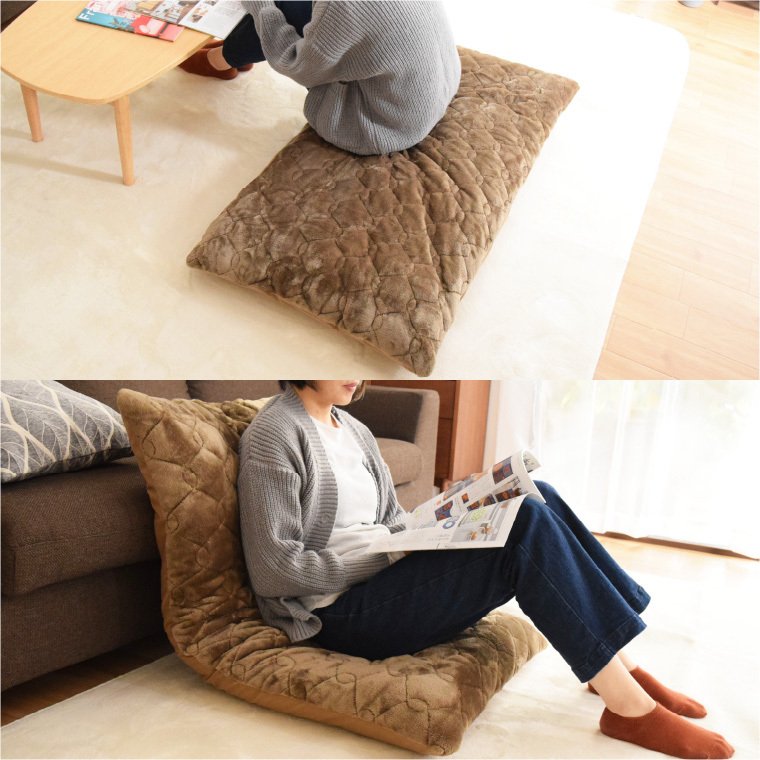 長座布団 カバー 中身セット ごろ寝マット 約68×120cm 洗える ソファー