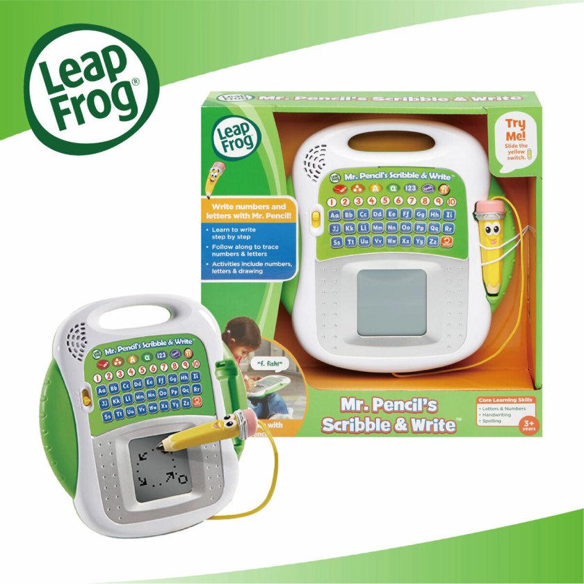 リープフロッグ Mr. Pencil's Scribble & Write 英語学習 知育玩具
