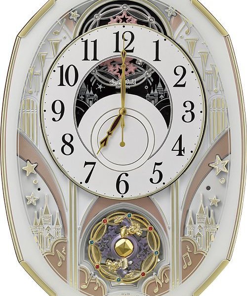 名入れ可能】からくり壁掛け時計 スモールワールド ノエルS