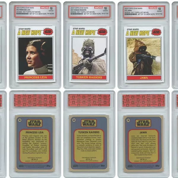 Up To 7% Off on STAR WARS TOPPS Rare 1977 Car | Groupon Goods