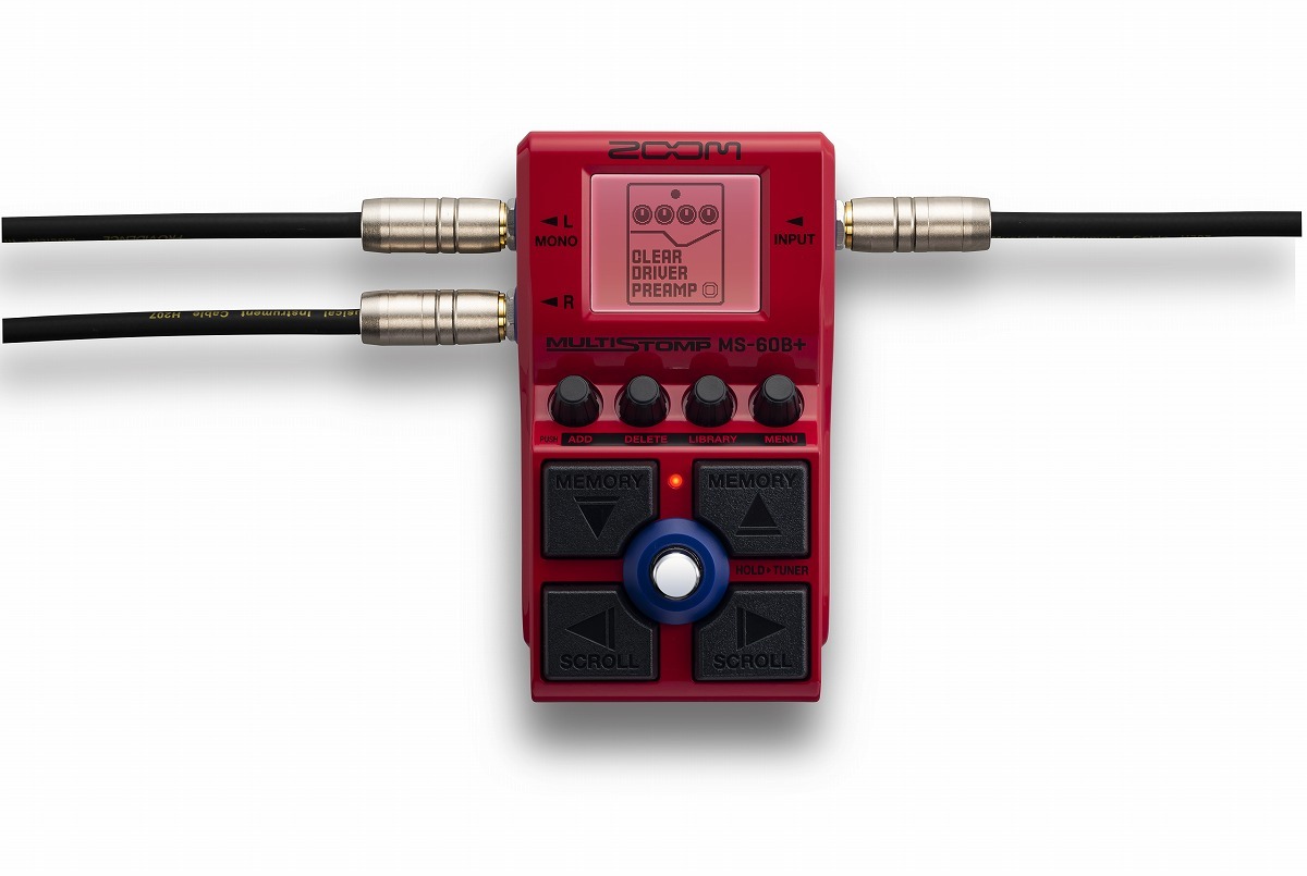 ZOOM MS-60B+ MultiStomp Bass Pedal ベース用 マルチエフェクター