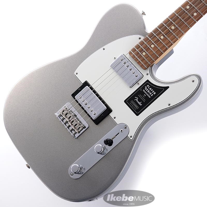 Fender Player Telecaster HH (Silver/Pau Ferro) [Made In Mexico