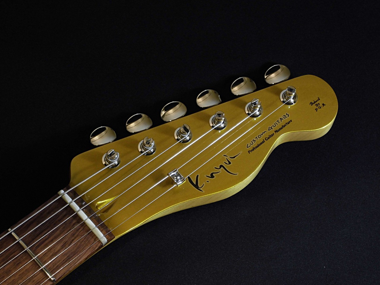 K.Nyui Custom Guitars KNTE Thinline / Gold【当店オーダー品