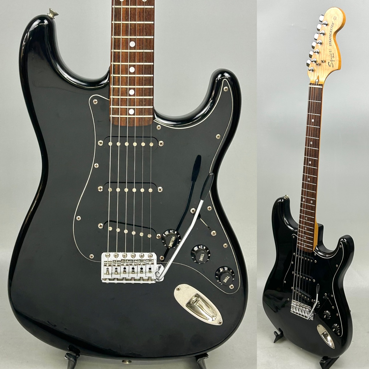 Squier by Fender CST-30 Black Eシリアル1985年製（ビンテージ/送料