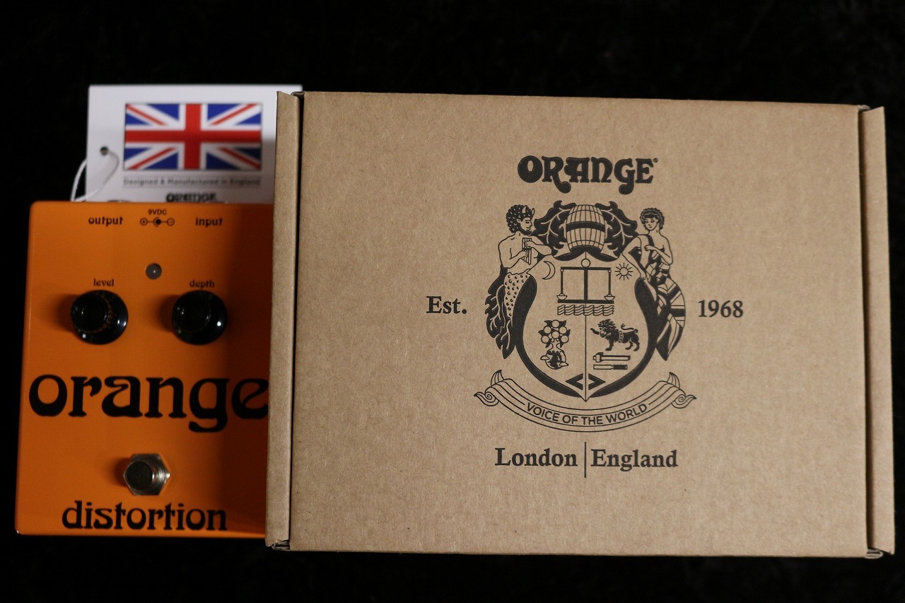 ORANGE Distortion 【即納可能】【Made in UK】【70年代UKロック