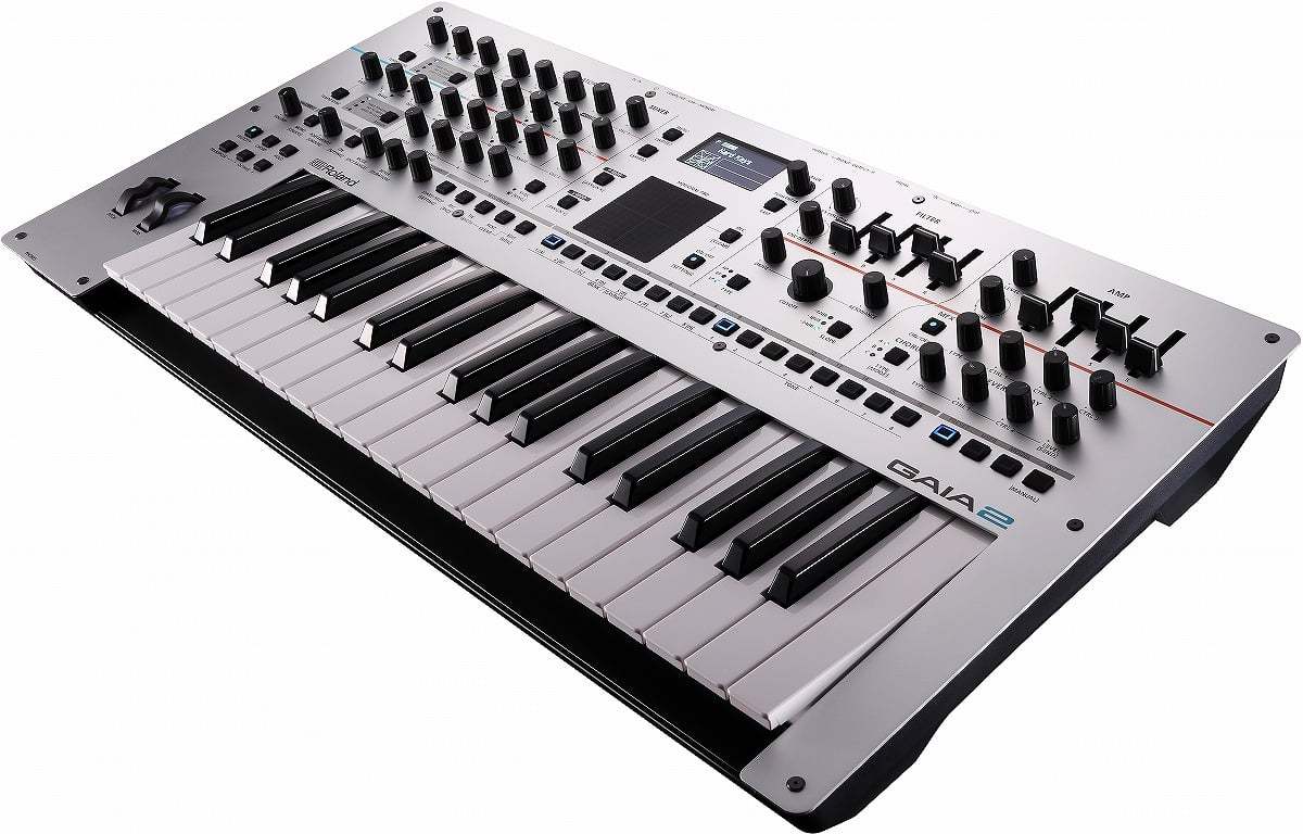 Roland GAIA 2 [純正ケース CB-B37 ＆ ホワイトカラー X型スタンド