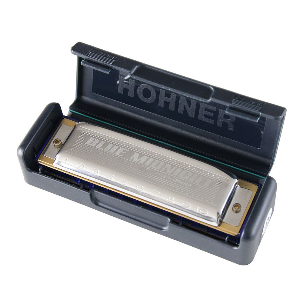 Hohner ホーナー Blue Midnight 595/20 A調 10穴ハーモニカ ブルース
