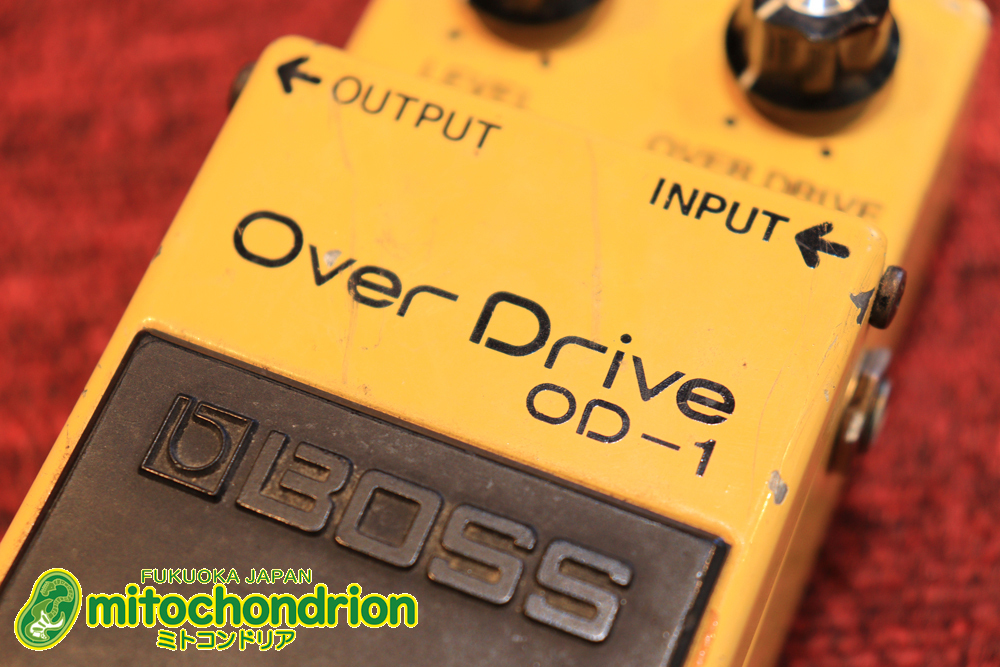 BOSS 1978年製 OD-1 【Raytheon RC3403ADB】銀ネジ・スケルトン