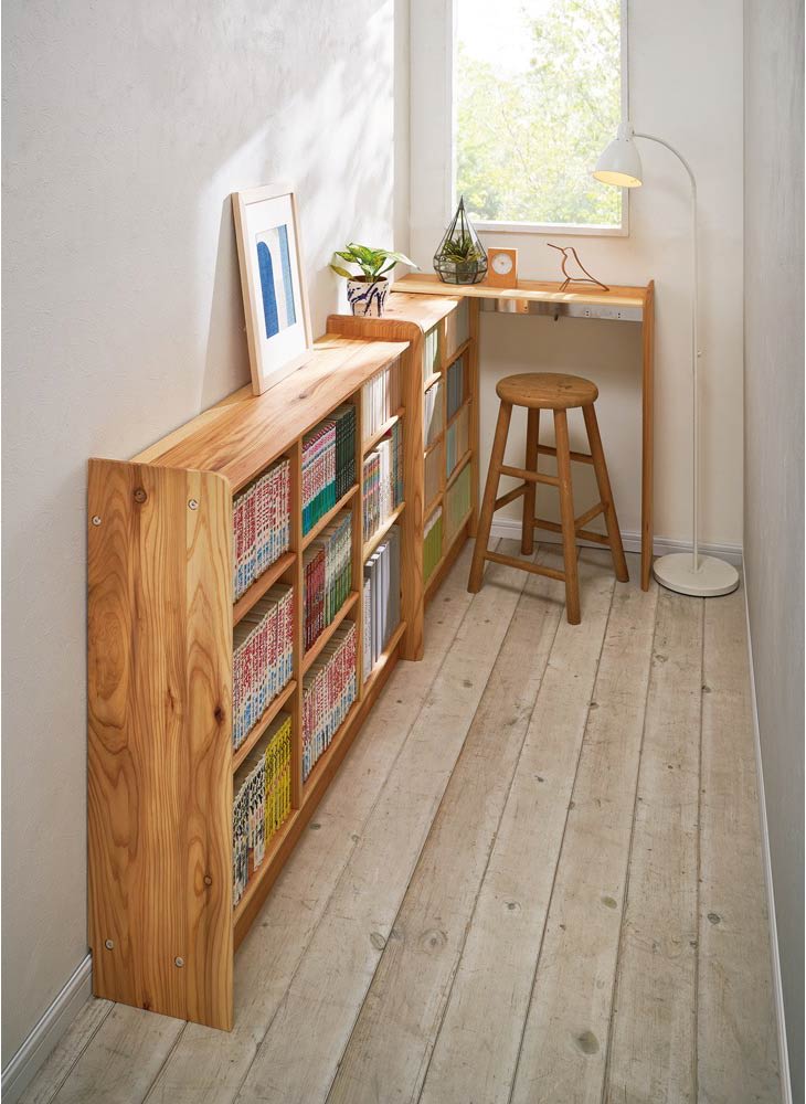 日田杉 カウンター下収納 幅158cm 通販 - ディノス