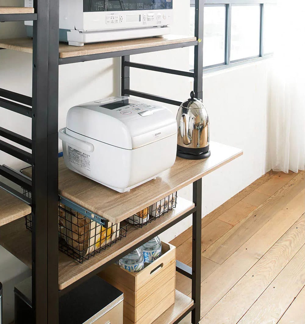 ブルックリン風キッチンラック 3段 幅60cm 通販 - ディノス