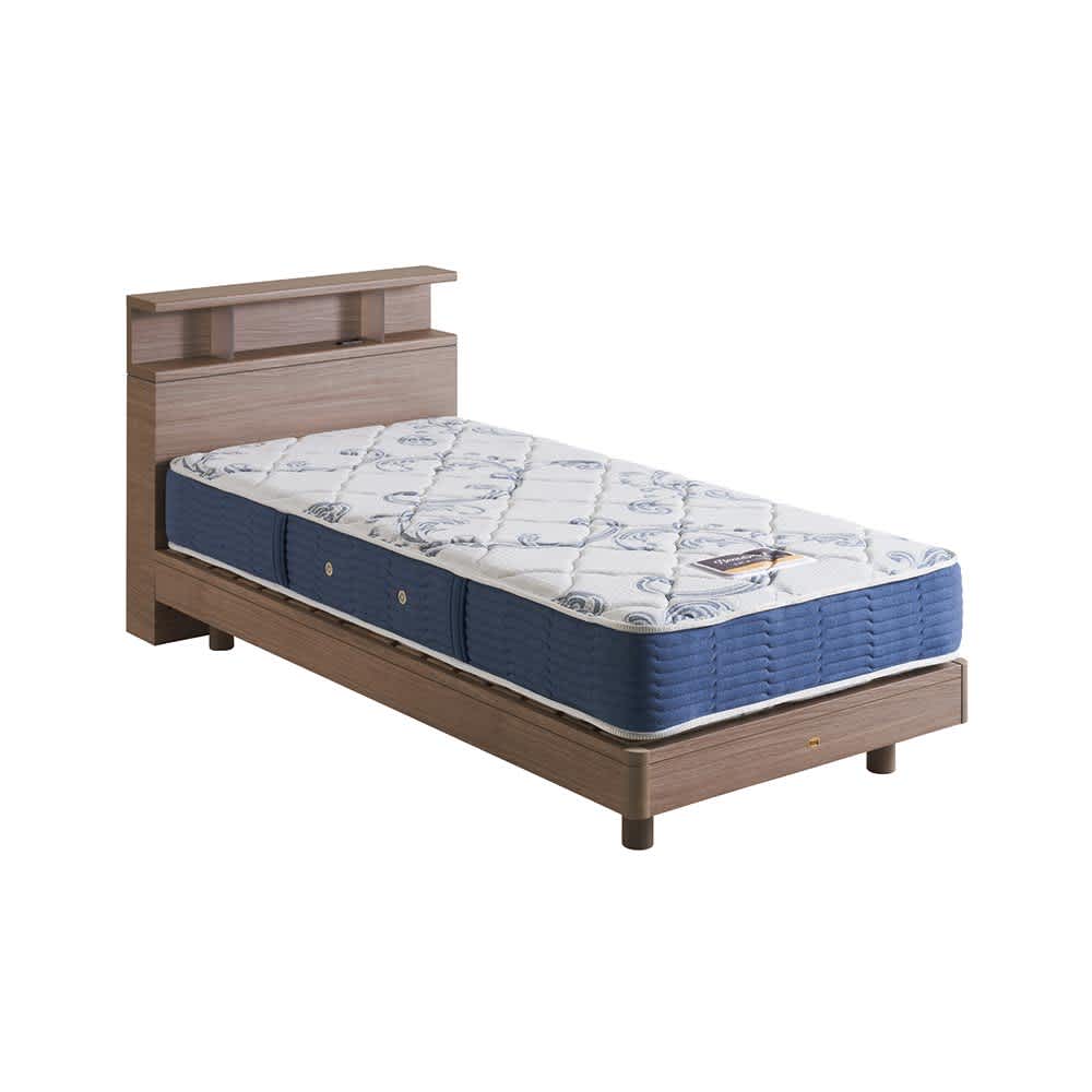 SIMMONS/シモンズ シェルフII 脚タイプベッド 6.5インチマットレス付き