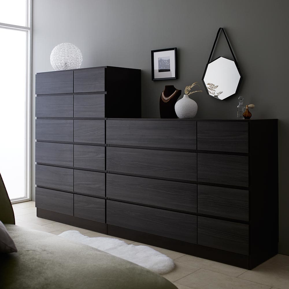 Ruska/ルスカ 多段引き出しチェスト 幅120cm・4段（高さ90cm） 通販