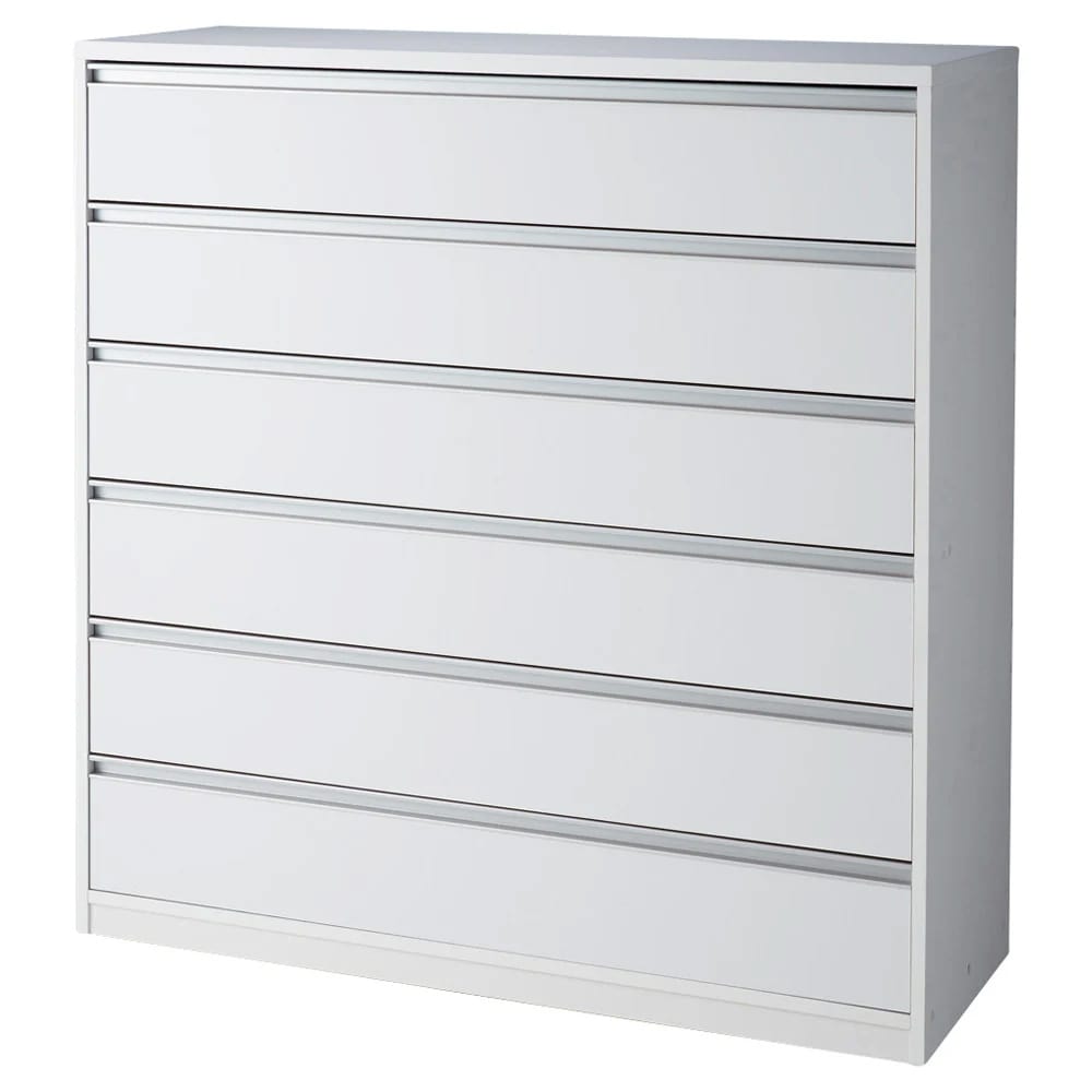 気軽に動かせる隠しキャスター付きワイドクローゼットチェスト 幅120cm