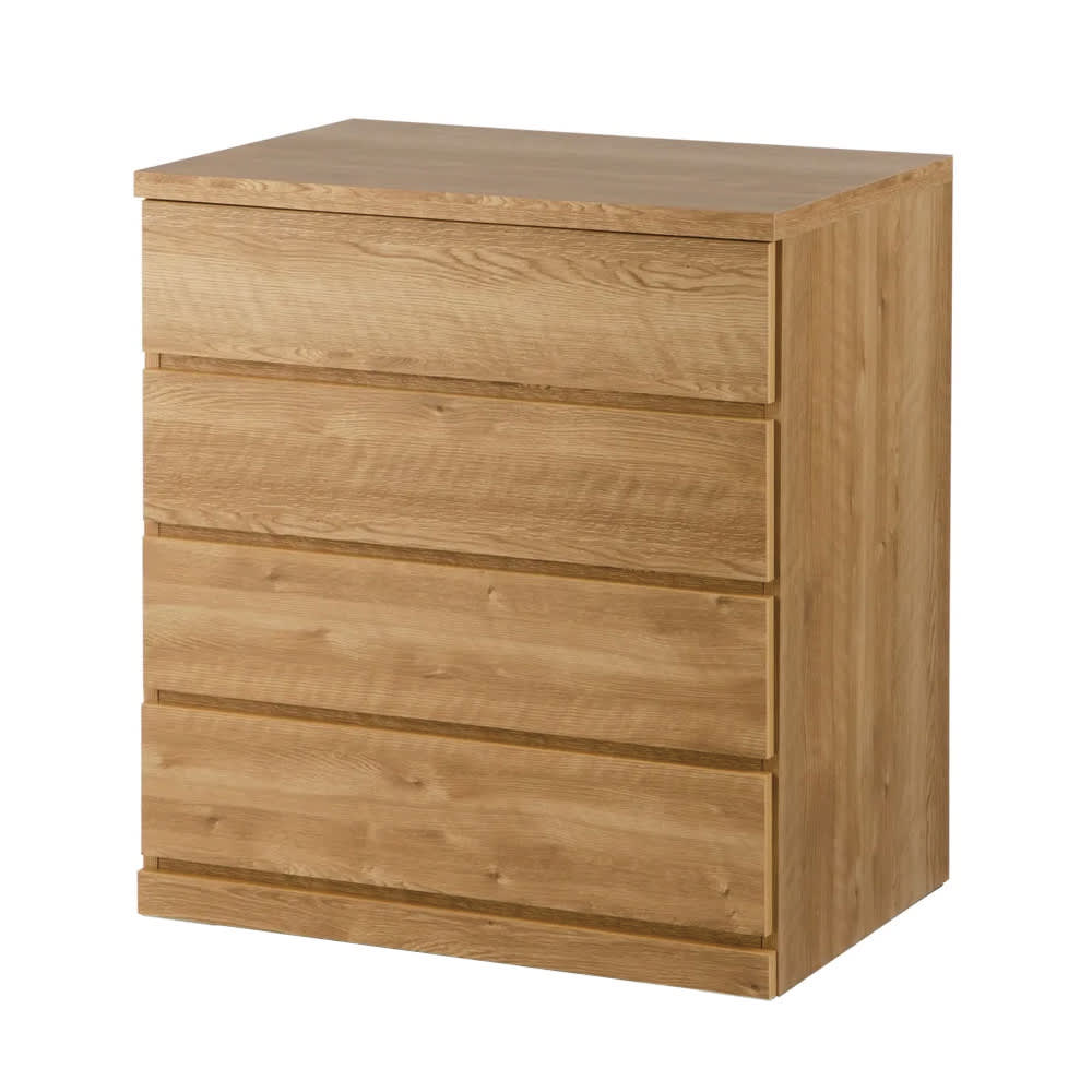 隠しキャスター付きチェスト 4段・高さ86.5cm幅80cm奥行55cm 通販