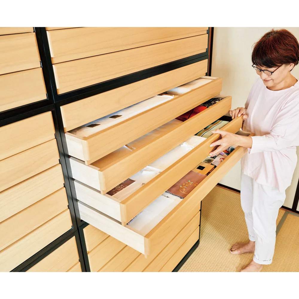 和モダン桐箪笥 衣類収納5段 通販 - ディノス