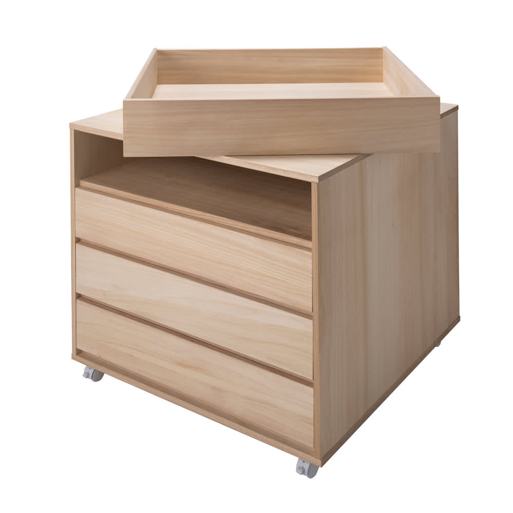 日本製】キャスター付き総桐押し入れタンス 4段 幅75cm奥行75cm 通販