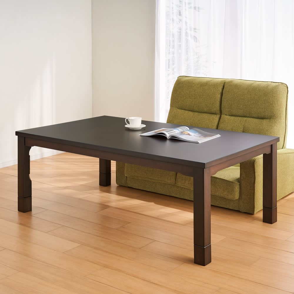 天然木ダイニングこたつテーブル 80×80cm【正方形】 通販 - ディノス