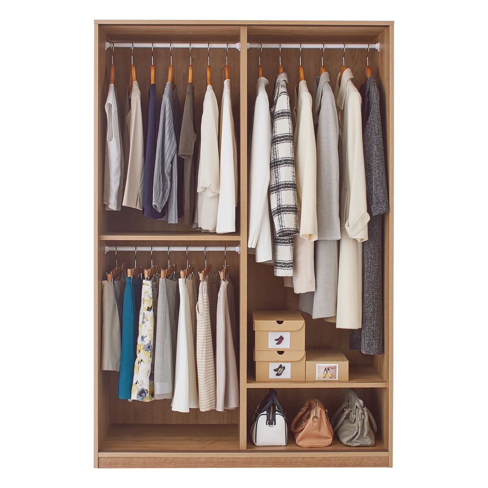 東京都23区配送無料】衣装ケースクローゼットタンスハンガーショーケース