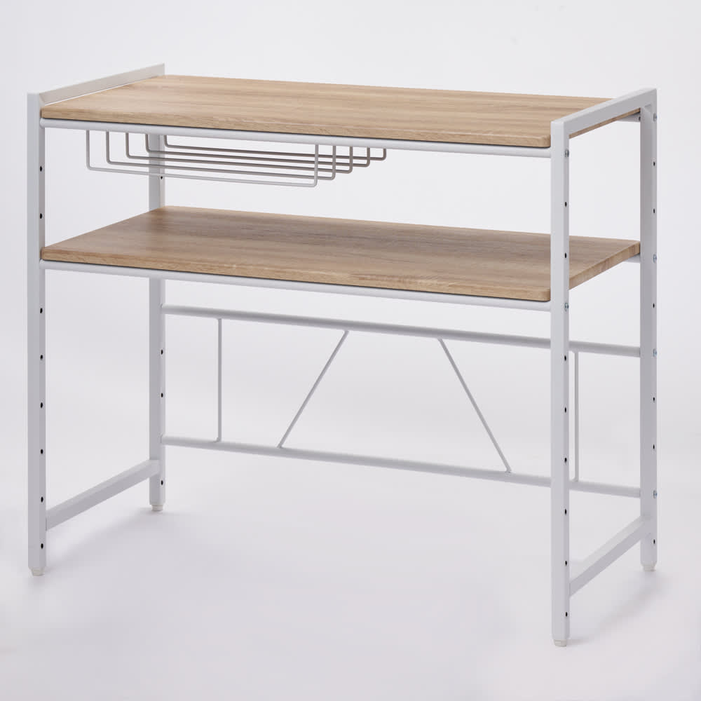 ブルックリン風レンジラック 2段 幅84.5cm 通販 - ディノス