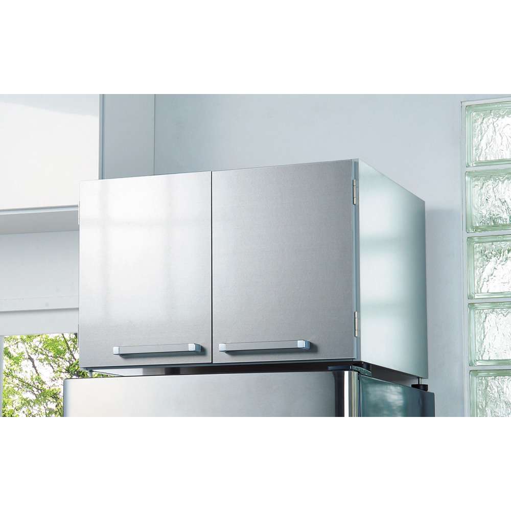 光沢仕上げ・冷蔵庫上ストッカー 幅57cm（脚部59cm） 通販 - ディノス