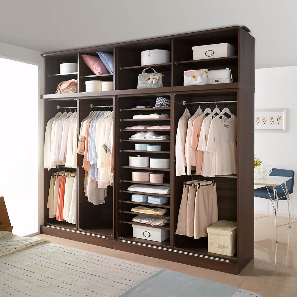 引き戸間仕切りワードローブ 幅88cm用「オーダー上置き」 通販 - ディノス