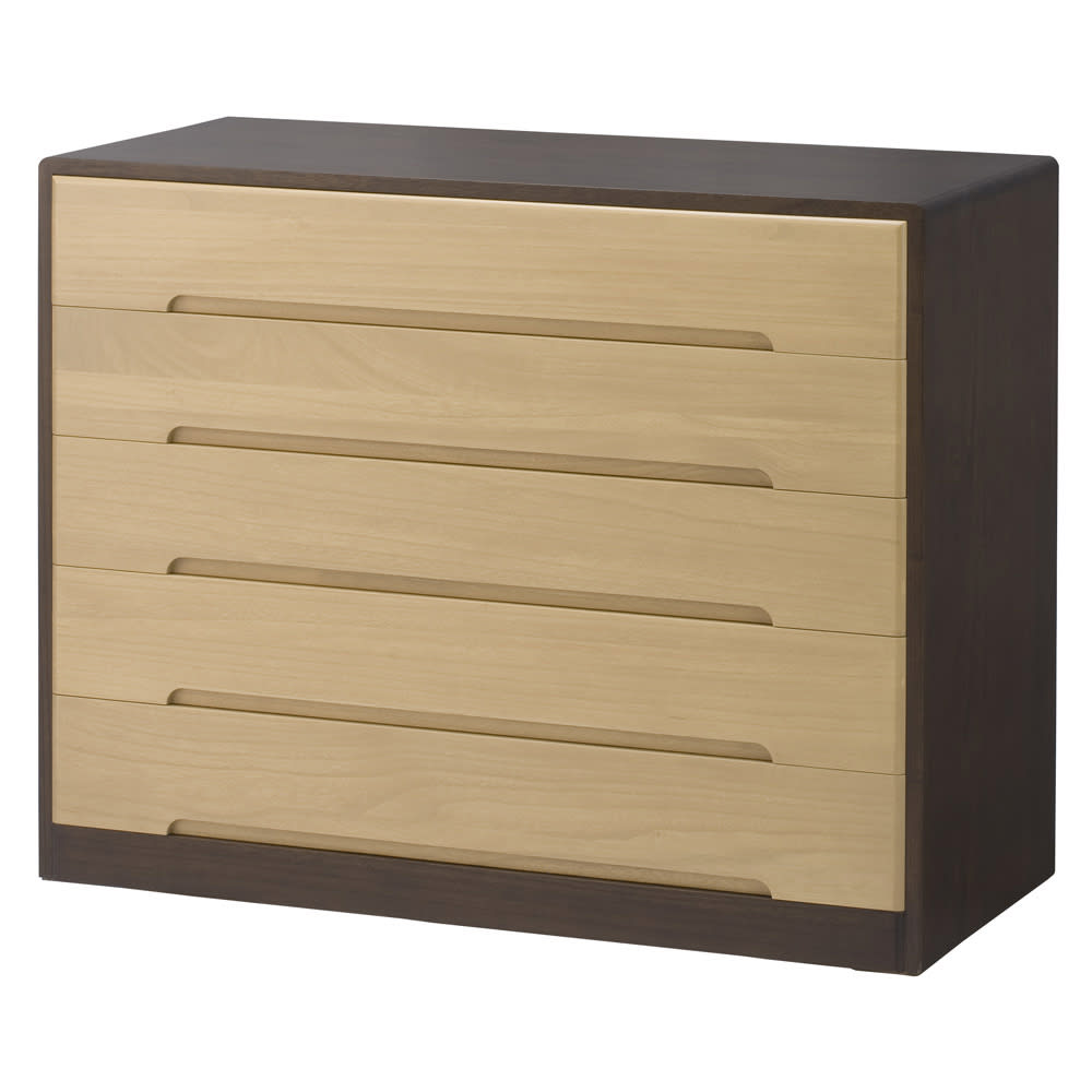 日本製】総桐モダンクローゼットチェスト 5段 高さ79cm 通販 - ディノス